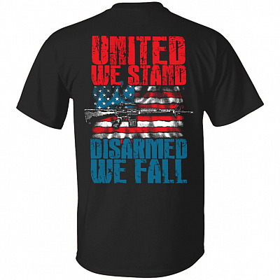 United We Stand Shirt, Black, Unisex T-Shirt