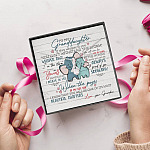 To My Granddaughter If They Whisper To You Elephant Alluring Beauty Necklace Granddaughter Gifts From Grandma