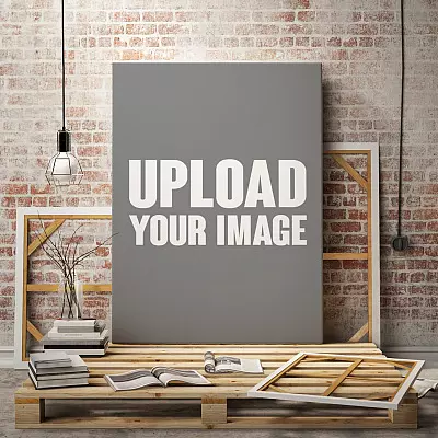 Personalized Your Own Photo - Memorable Custom Image Wrapped Framed Portrait Canvas - Unframed Poster - Wall Art Decor