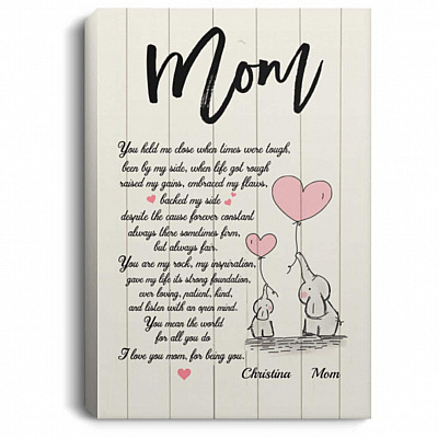 0.75'' Framed Canvas