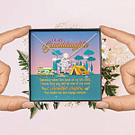 To My Granddaughter Someday When The Book Of My Life Ends Camping Interlocking Love Knot Necklace