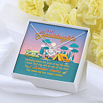 To My Granddaughter Someday When The Book Of My Life Ends Camping Interlocking Love Knot Necklace
