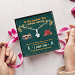 To My Smokin' Hot Camping Partners Together We're Everything Alluring Beauty Necklace - Camper Gifts