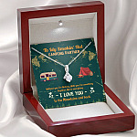 To My Smokin' Hot Camping Partners Together We're Everything Alluring Beauty Necklace - Camper Gifts