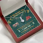 To My Smokin' Hot Camping Partners Together We're Everything Alluring Beauty Necklace - Camper Gifts