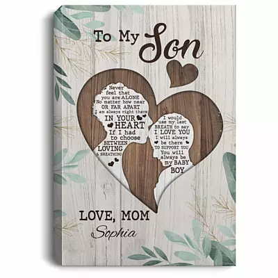 0.75'' Framed Canvas