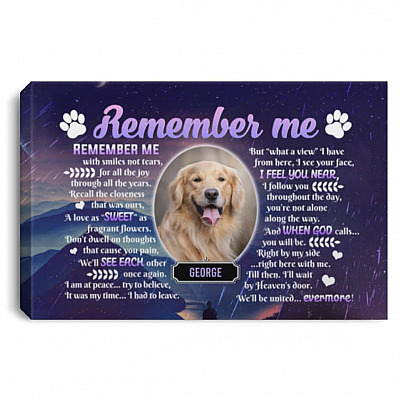 0.75'' Framed Canvas