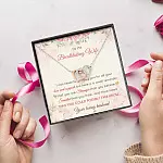 To My Breathtaking Wife I Can Never Fully Repay You For All Your Love And Support Interlocking Hearts Pendant Necklace