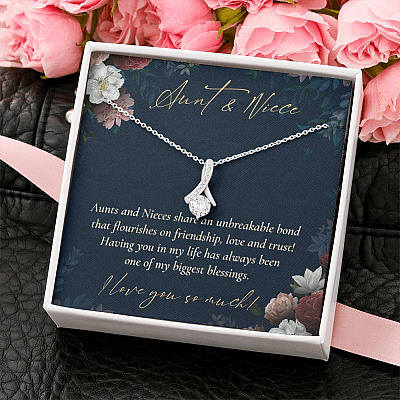 Aunts And Nieces Share An Unbreakable Bond That Flourishes On Friendship Alluring Beauty Necklace