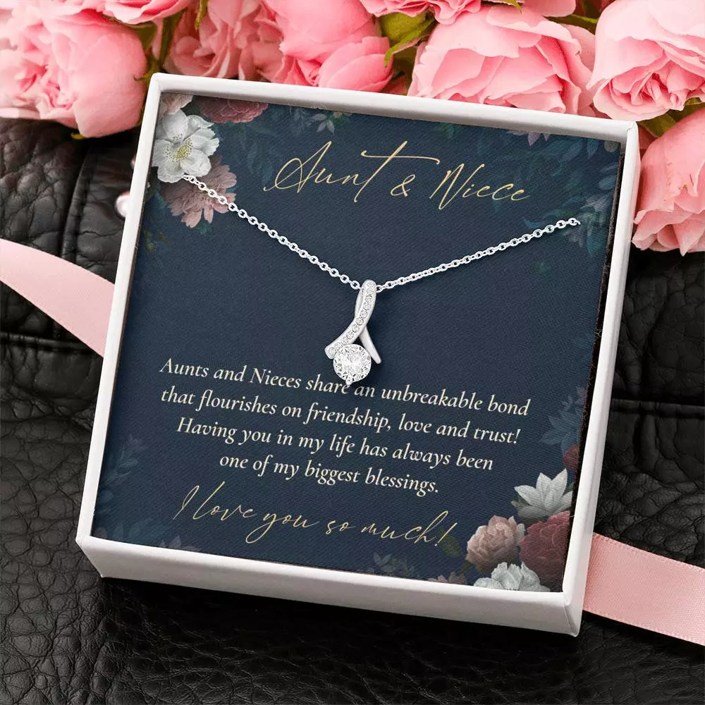 Aunts And Nieces Share An Unbreakable Bond That Flourishes On Friendship Alluring Beauty Necklace