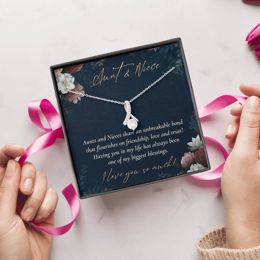 Aunts And Nieces Share An Unbreakable Bond That Flourishes On Friendship Alluring Beauty Necklace