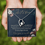 Aunts And Nieces Share An Unbreakable Bond That Flourishes On Friendship Forever Love Heart Pendant Necklace