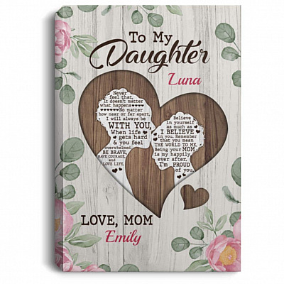 0.75'' Framed Canvas