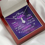 As a Pisces Girl I Have Three Sides the Quite and The Sweet Side Alluring Pendant Necklace