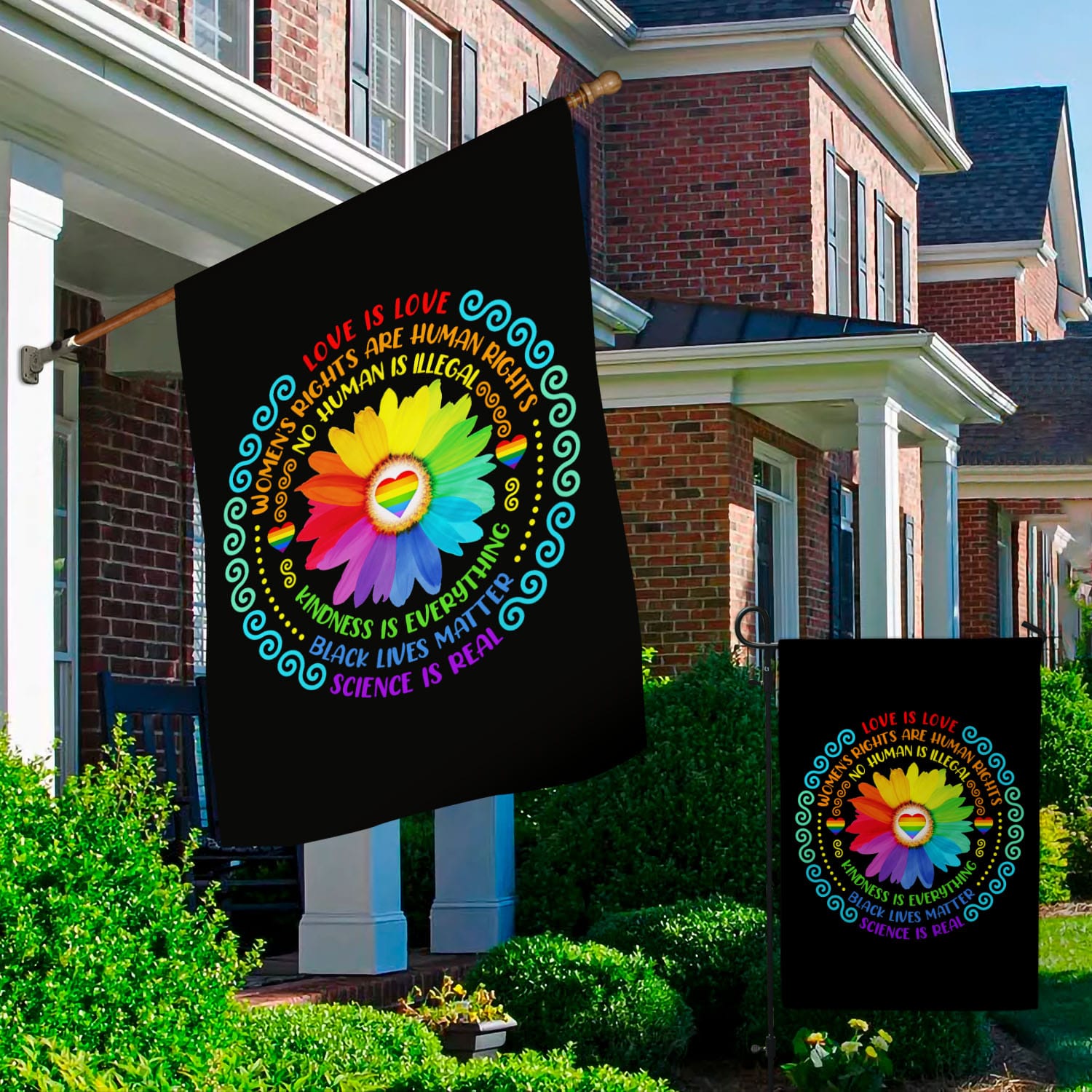 4O. Love Is Love(5) Garden & House Mockup 2