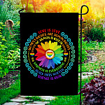 4O. Love Is Love(5) Garden Flag Mockup 1