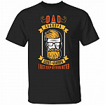 Dad Grandpa tee, Black, Unisex T-Shirt