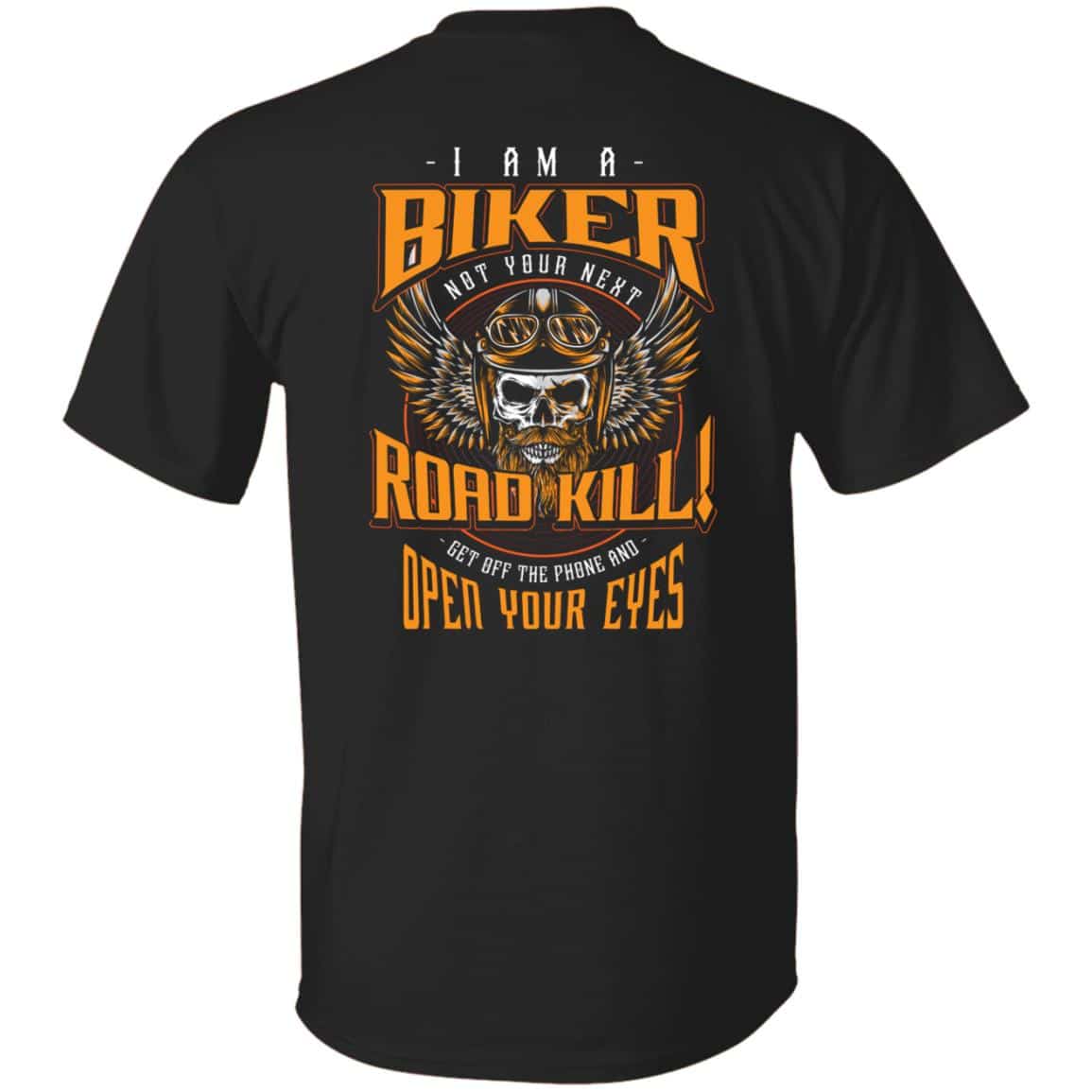 I Am A Biker Not tshirt, Black, Unisex T-Shirt