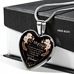 To My Wife I Love You Yesterday I Love You Still Heart Pendant Necklace - Wife Necklace From Husband