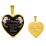 To My Wife I Love You Yesterday I Love You Still Heart Pendant Necklace - Wife Necklace From Husband