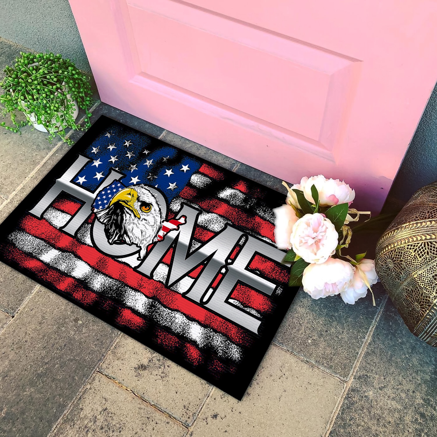3HP. Home Doormat mockup 4