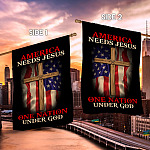 4 HG. Needs Jesus-flag2 House Flag Mockup 2 Side-2