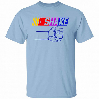 Shake T-Shirt Matching, Light Blue, Unisex T-Shirt