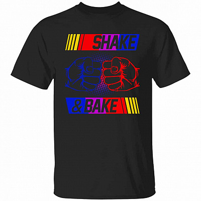 Shake And Bake T-Shirt, Black, Unisex T-Shirt