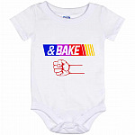 Bake Baby Onesie, White, Baby Onesie - 12 Month