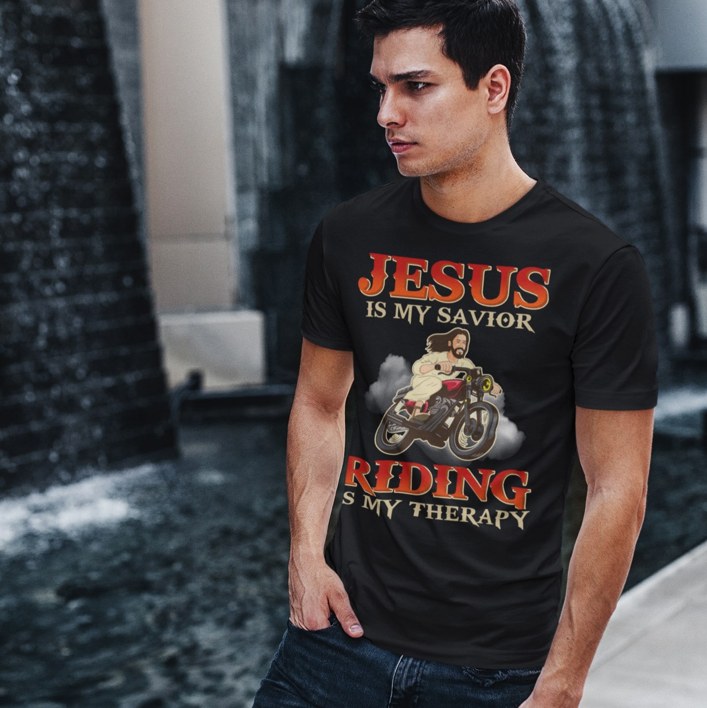 10VT. Jesus Is My Savior Riding(4)-mk1
