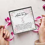 To My Future Mother In Law I Feel So Lucky To Have You In My Life Alluring Beauty Pendant Necklace