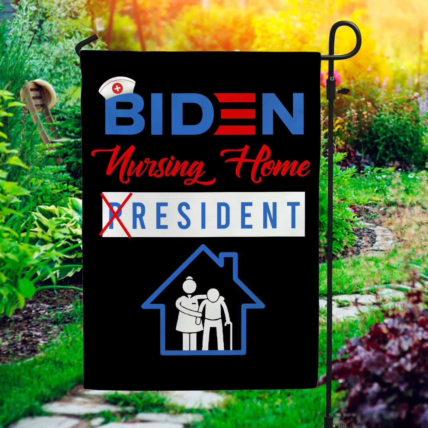 7HV. Biden Nursing Home(4) Garden Flag Mockup 1