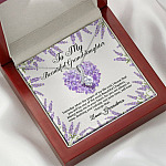 To My Beautiful Granddaughter You Will Be One Of The Most Beautiful Chapters Alluring Beauty Pendant Necklace