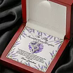 To My Beautiful Granddaughter You Will Be One Of The Most Beautiful Chapters Double Hearts Necklace