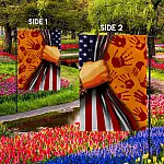 6BN. Every Child Matters (6) Garden Flag Mockup 2 Side-2