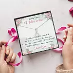 To My Future Mother In Law I Will Love Your Son With All Of My Heart Alluring Beauty Necklace