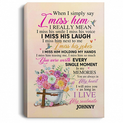 0.75'' Framed Canvas