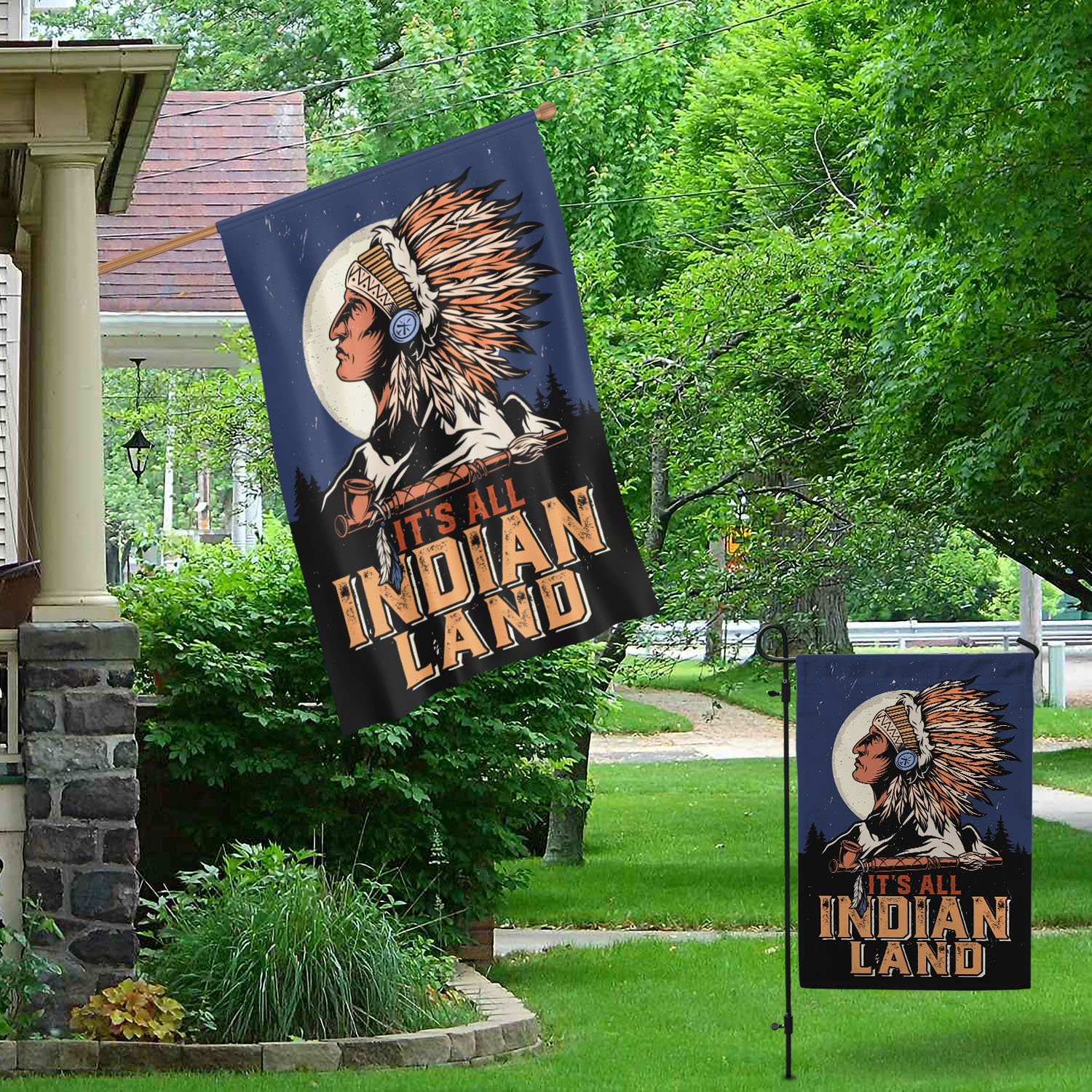 64 HG. It's All Indian Land(6) Garden & House Mockup 1