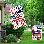 8VT. Chihuahua US Flag Garden & House Mockup 1