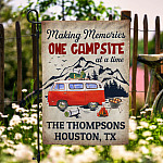 10O. Making Memories-sample design Garden Flag Mockup 6