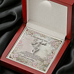 To My Smokin' Hot Soulmate Never Forget That I Love You I Will Love You Always Double Hearts Necklace