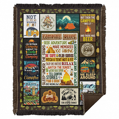 Woven Blanket - 50x60