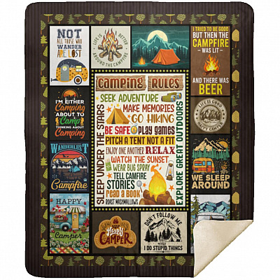 Premium Mink Sherpa Blanket - 50x60