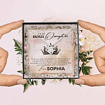 Personalized To My Badass Daughter Love Knot Pendant Necklace - Badass Daughter Necklace Personalized To My Badass Daughter Love Knot Pendant Necklace - Badass Daughter Necklace