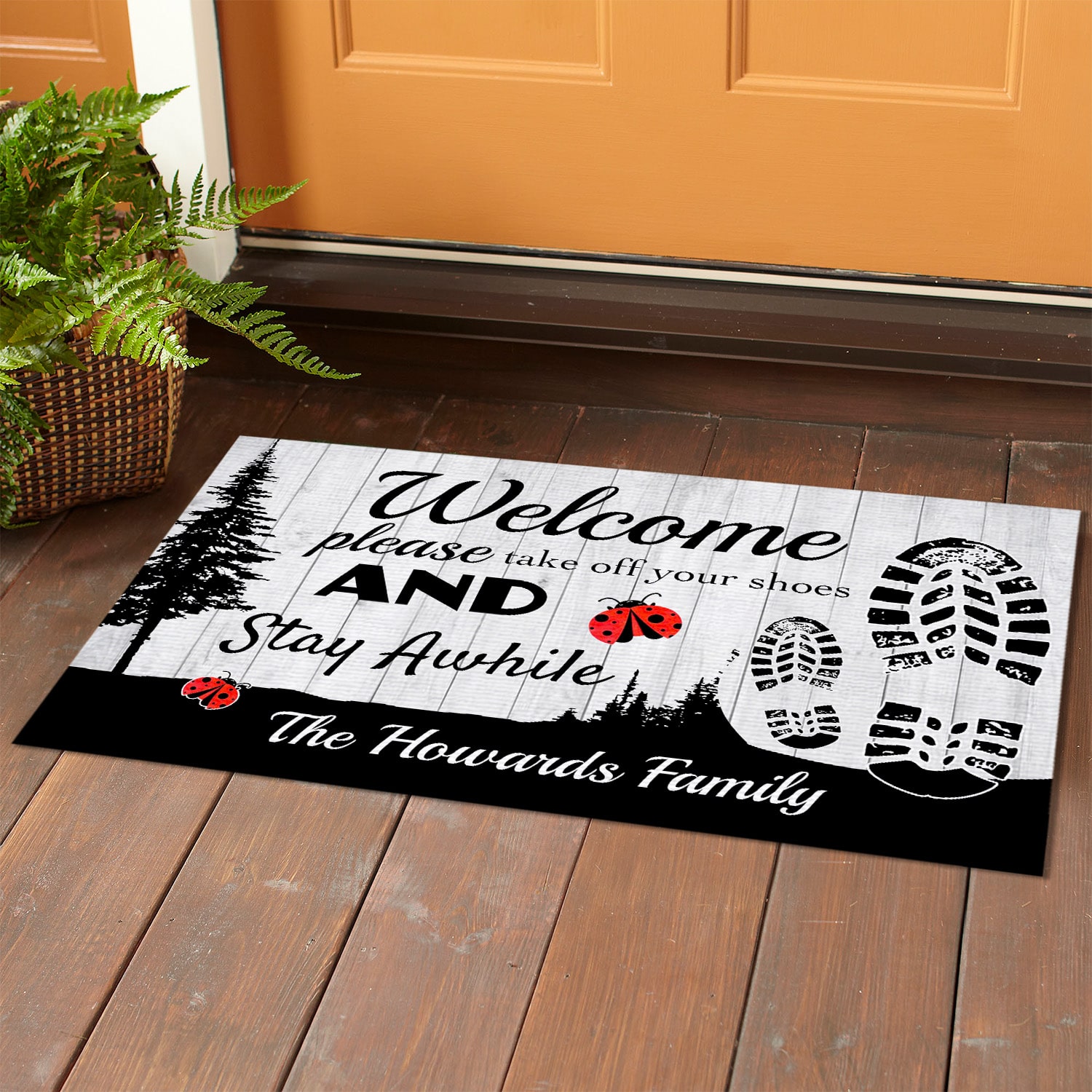 Sample Design Doormat mockup 1