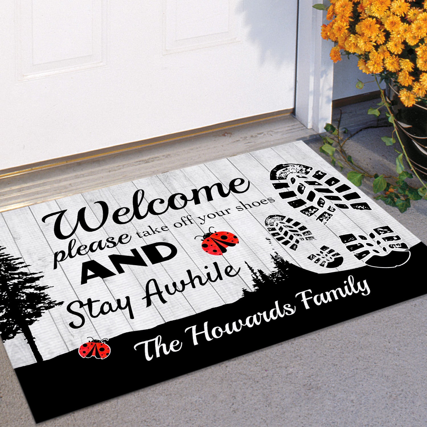 Sample Design Doormat mockup 11