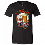 beer, Black, V-Neck T-Shirt beer, Black, V-Neck T-Shirt