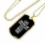 I Was One Way And Now I Am Completely Different Dog Tag Pendant Necklace