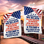 2HP. In This House(side2) House Flag Mockup 2 Side-2