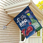 3HV. BBQ Flag(7) House Flag Mockup 2